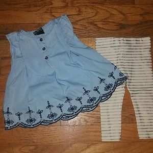 Baby girls matching outfit